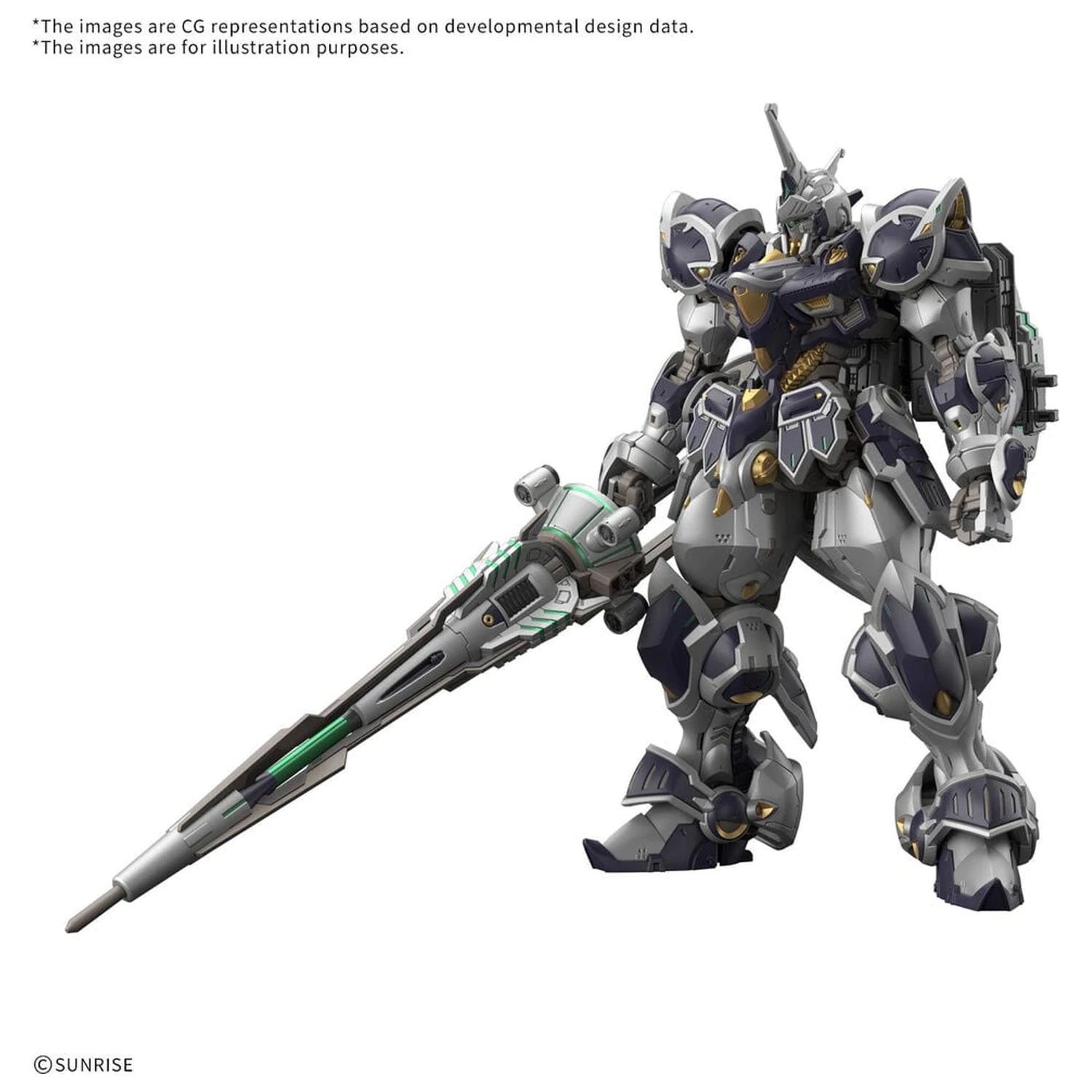 Gundam Rogue Orbit TRA122E B Calice HG Kit model la scara 1/144 Figurine poza produsului