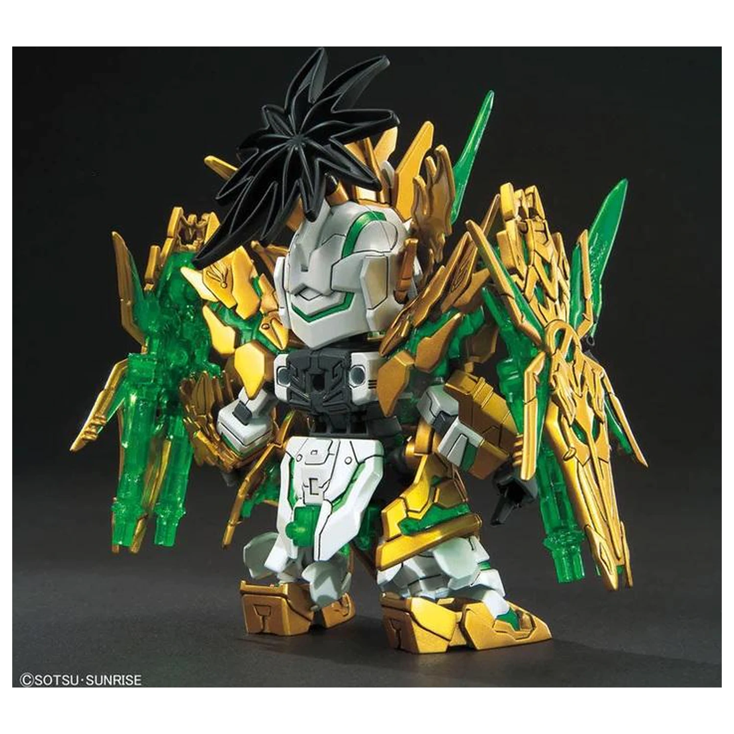 Gundam SD Sangoku Long Xian Liu Bei Unicorn Gundam Kit de model poza produsului