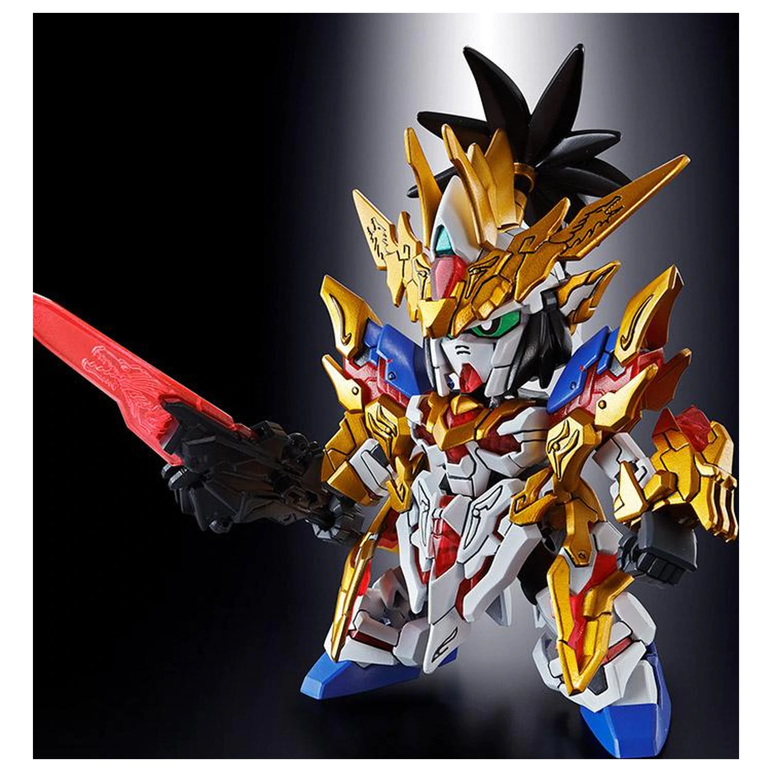 GUNDAM SD Sangoku Soketsuden Liu Bei Unicorn Gundam Kit model poza produsului