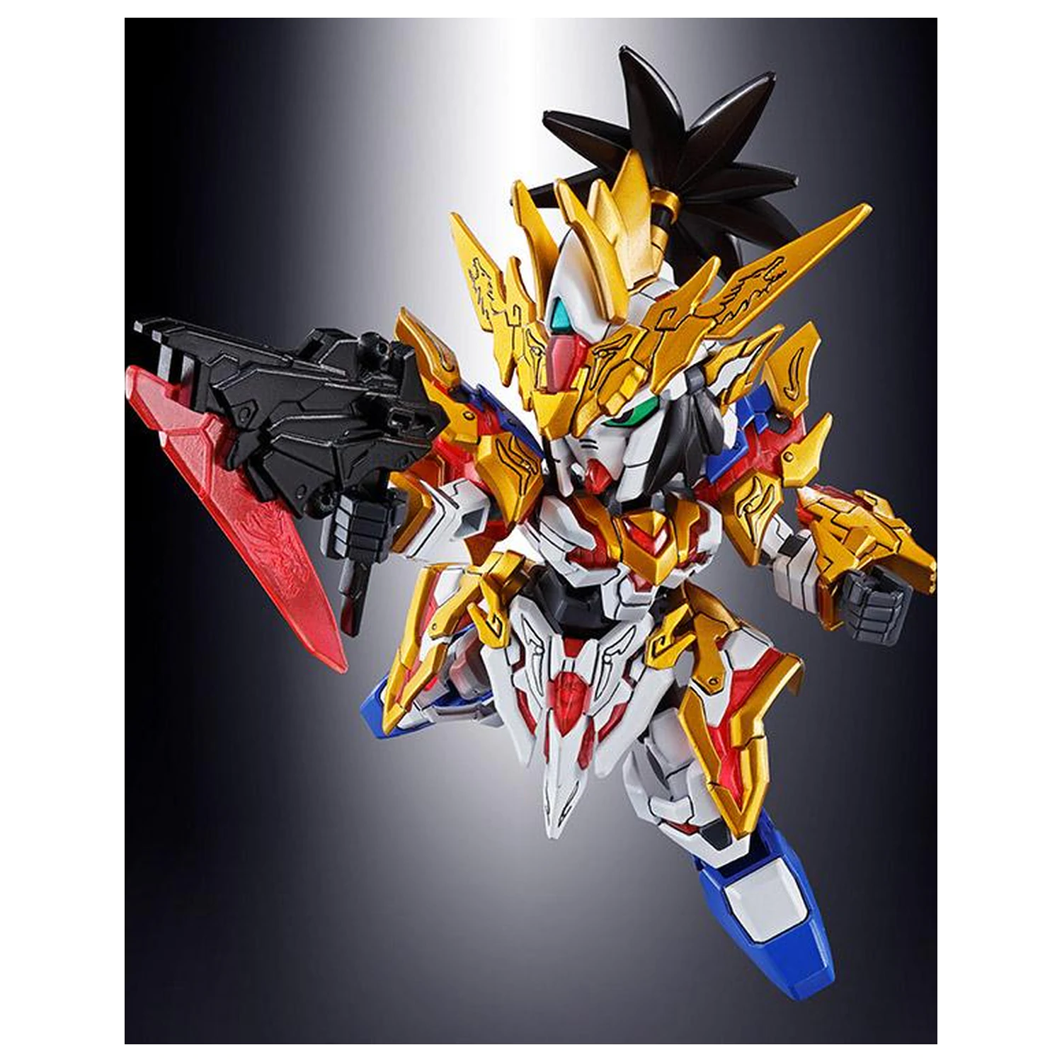 GUNDAM SD Sangoku Soketsuden Liu Bei Unicorn Gundam Kit model poza produsului