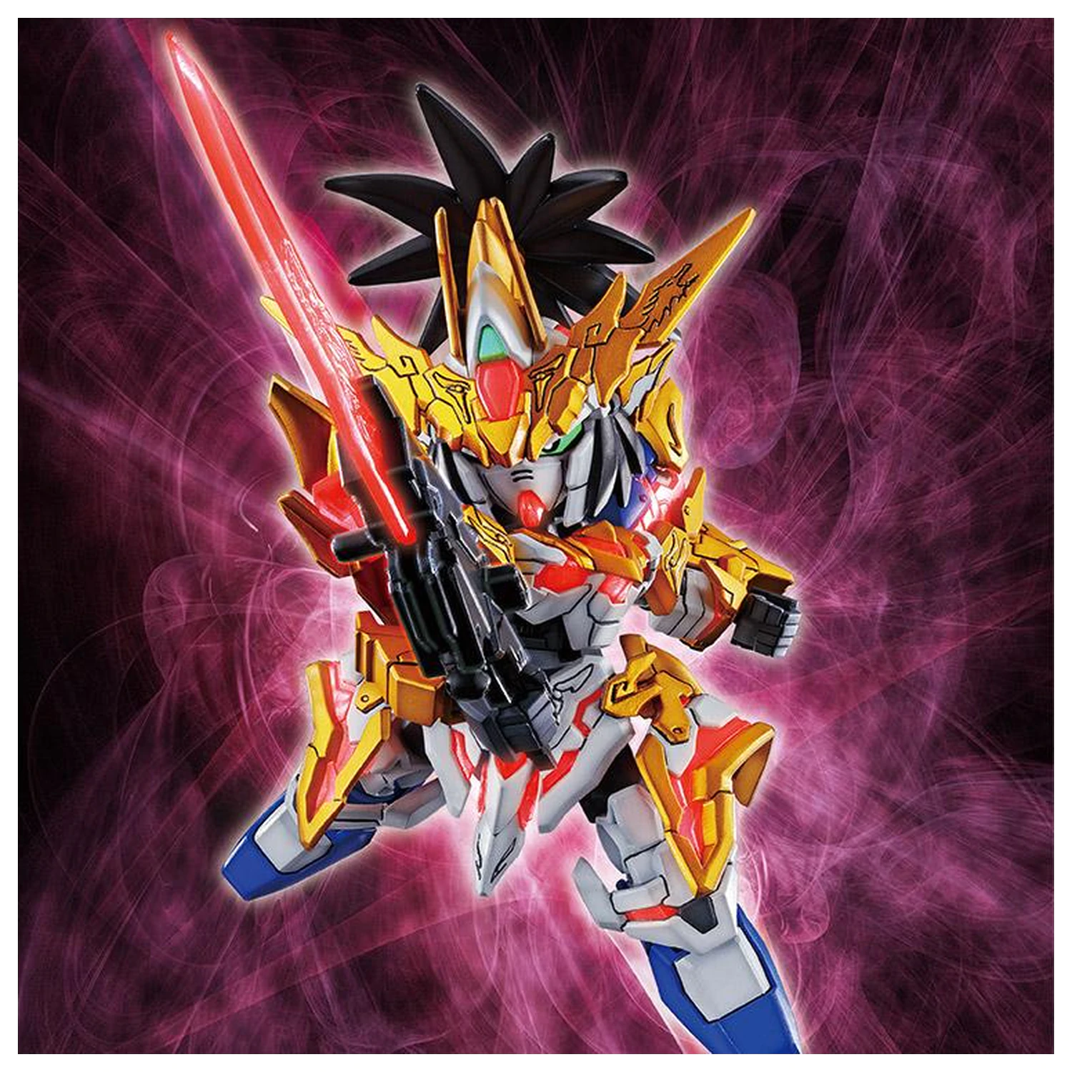 GUNDAM SD Sangoku Soketsuden Liu Bei Unicorn Gundam Kit model poza produsului