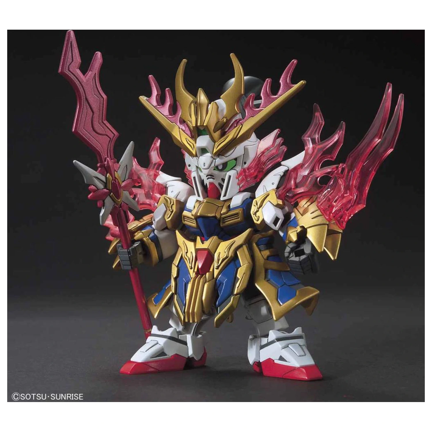 GUNDAM SD Sangoku Soketsuden Zhang Fei God Gundam kit de model poza produsului