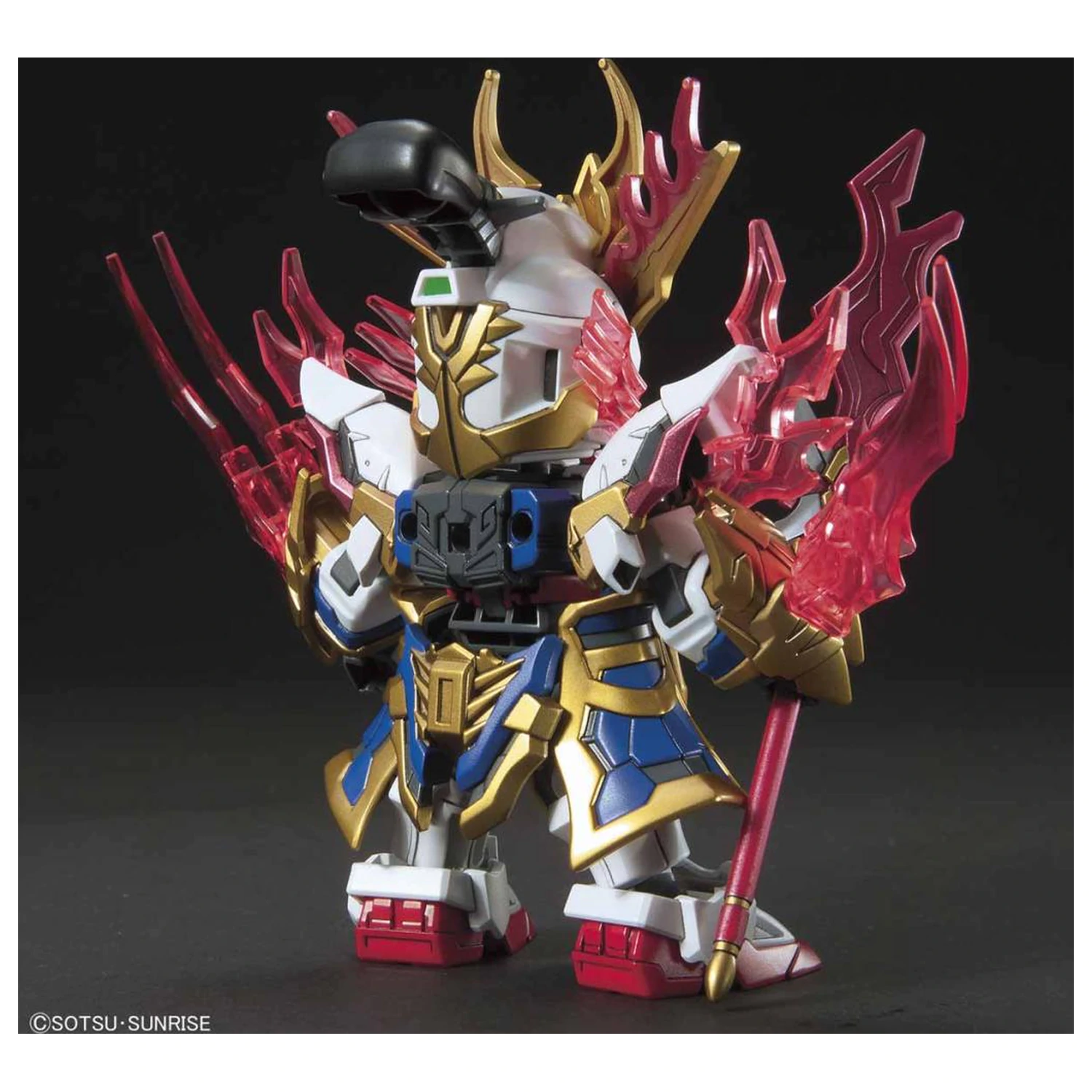 GUNDAM SD Sangoku Soketsuden Zhang Fei God Gundam kit de model poza produsului