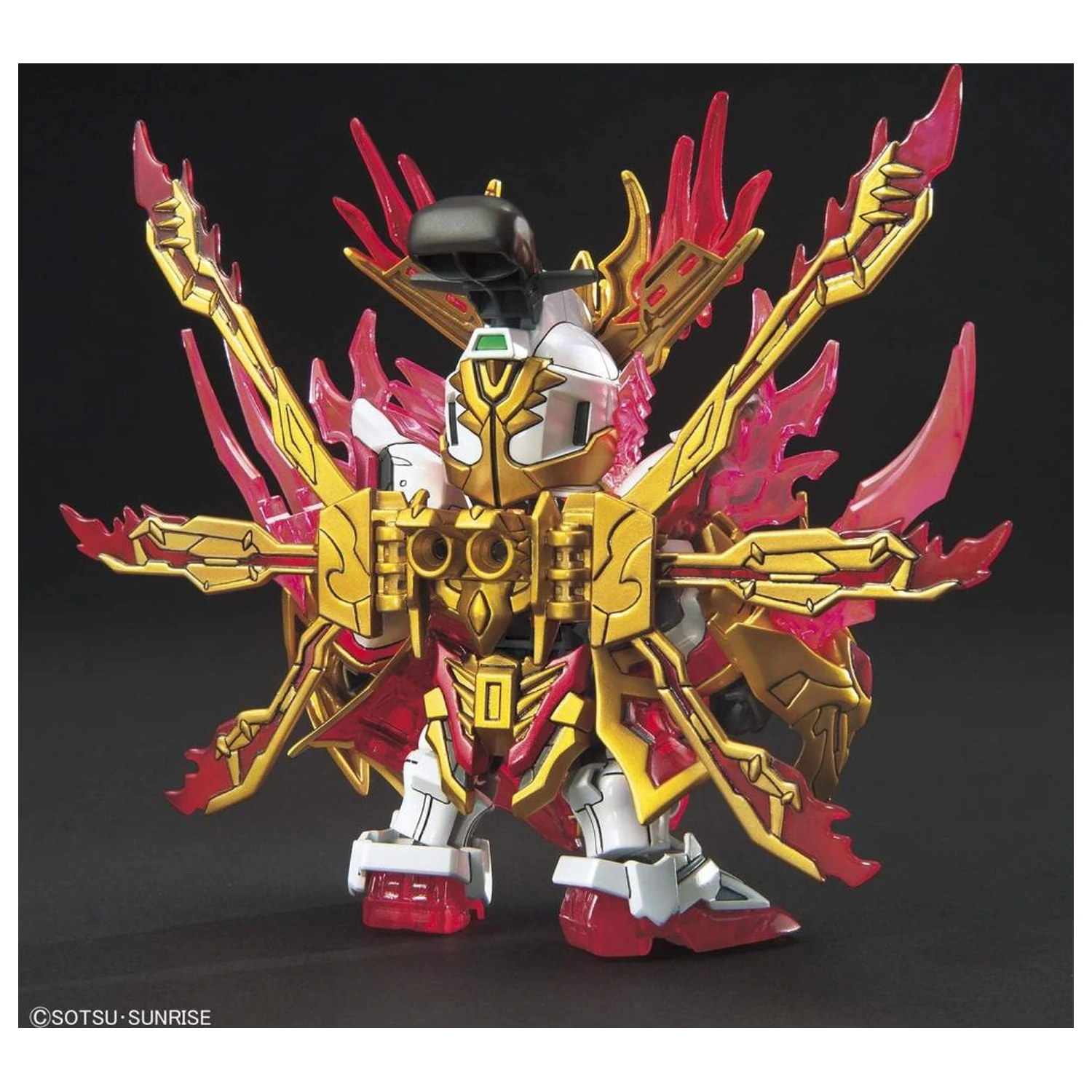 Gundam SD Sangoku Yan Huang Zhang Fei God Gundam kit de model poza produsului