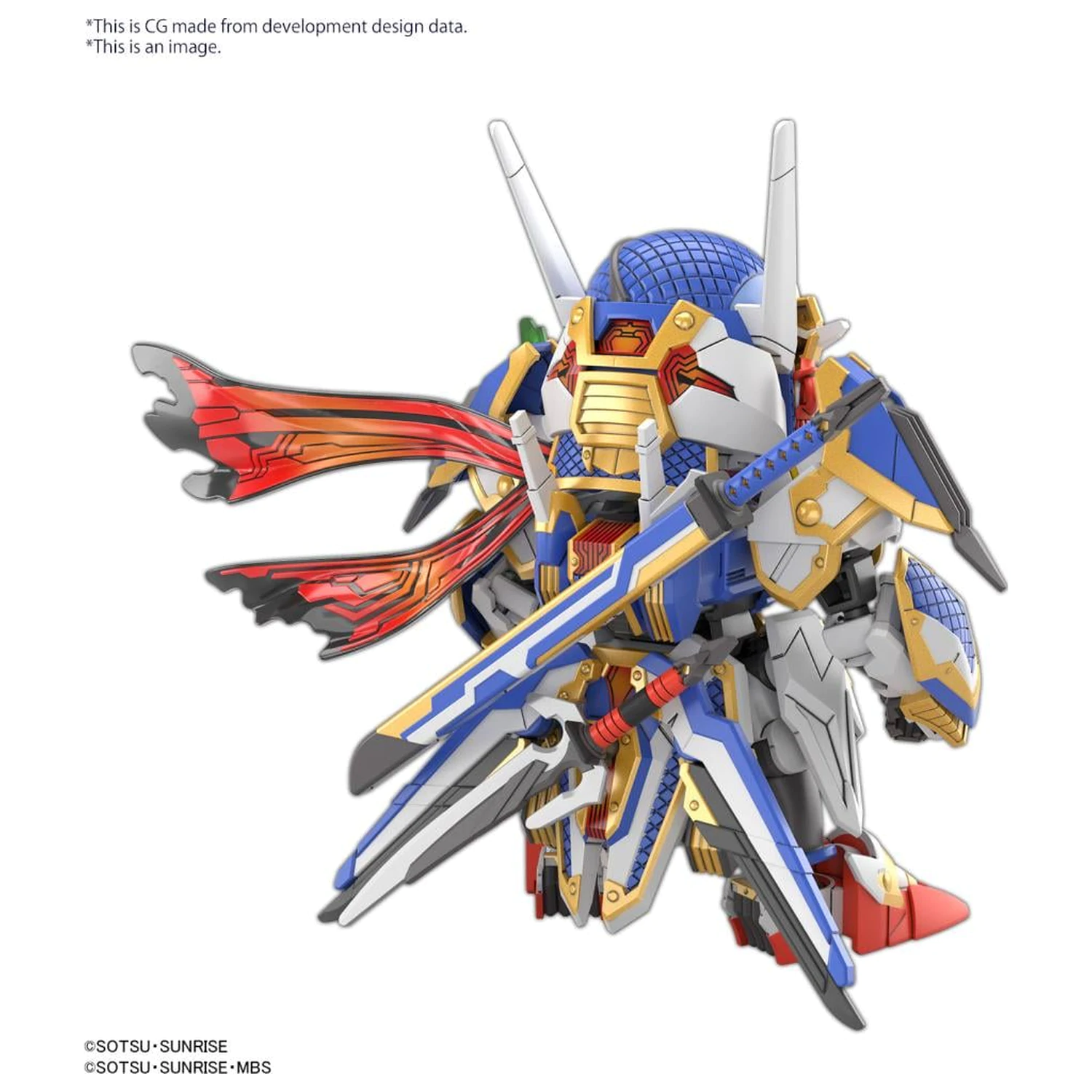 GUNDAM SDW Heroes Onmitsu Gundam Aerial Set de model poza produsului