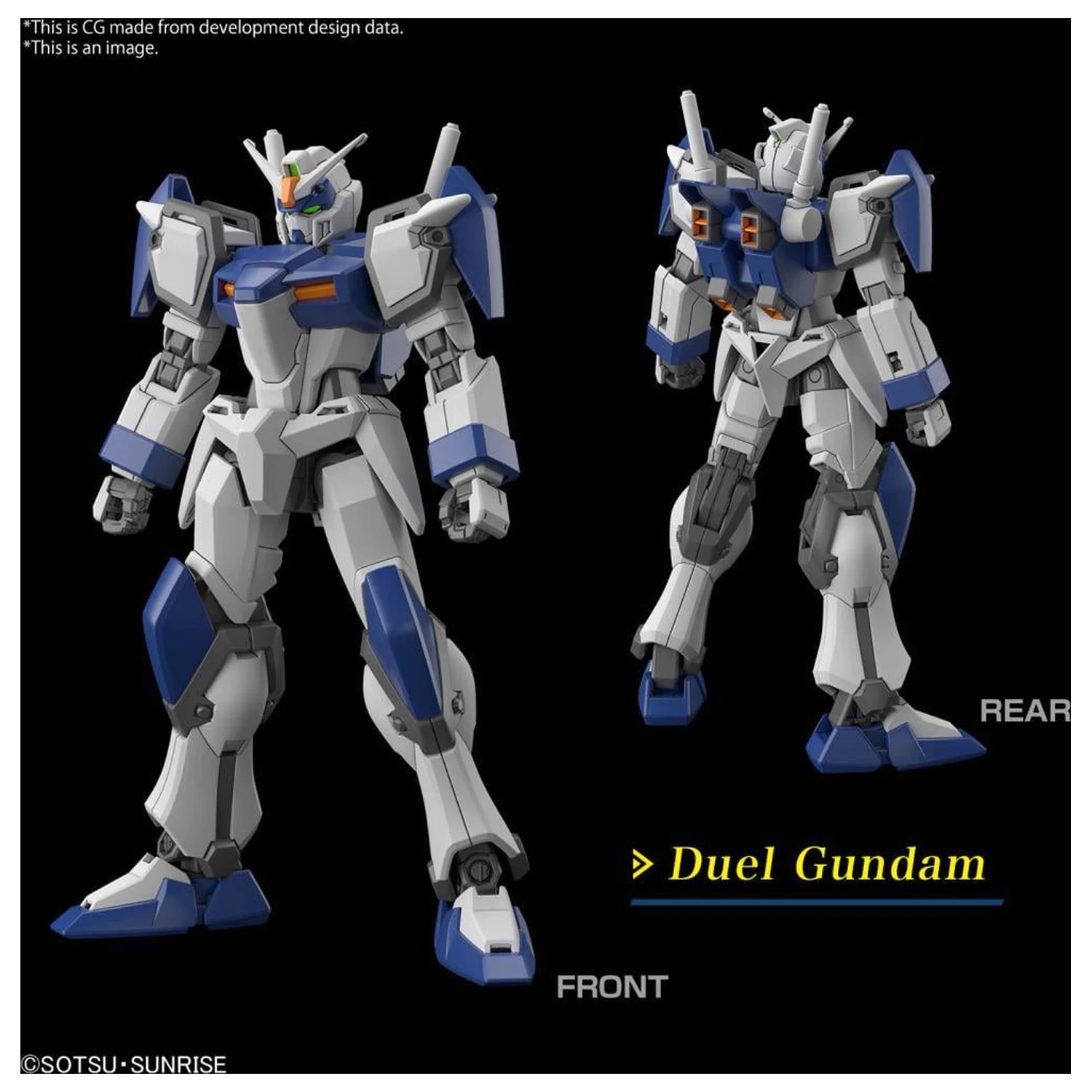 Gundam Seed Freedom HG 1/144 Duel Blitz Gundam Set de model poza produsului