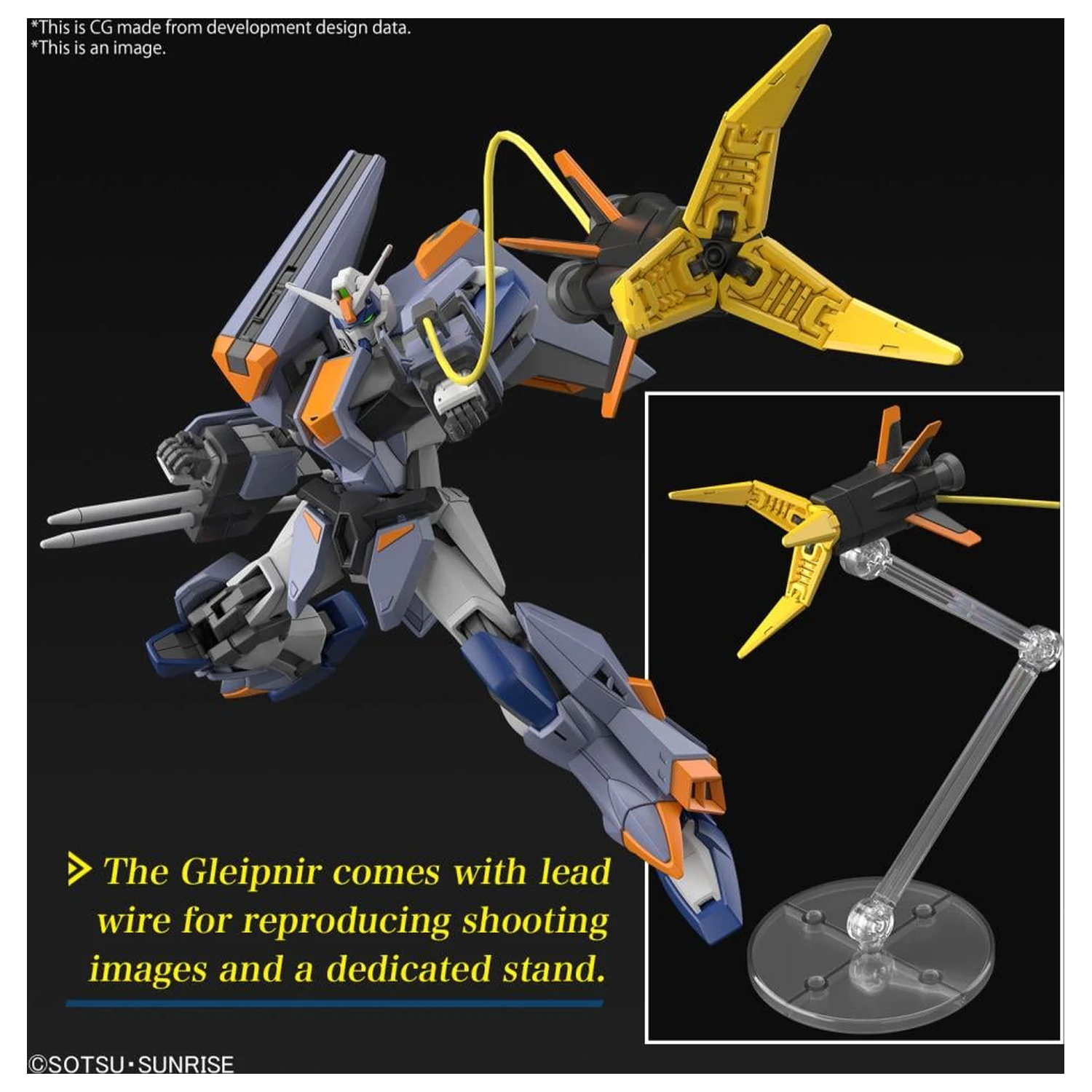 Gundam Seed Freedom HG 1/144 Duel Blitz Gundam Set de model poza produsului