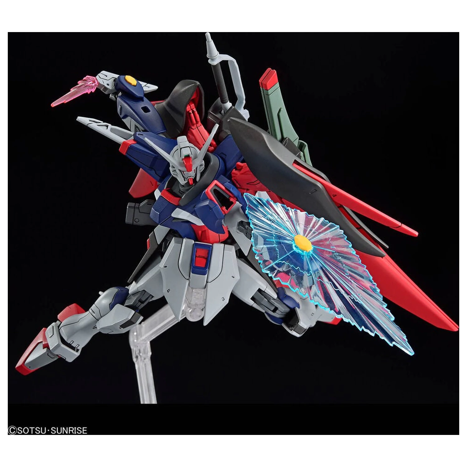 Gundam SEED Freedom ZGMF/A-262PD-P Mighty Strike Freedom Gundam Destiny Gundam II Zeus Silhouette Mobile Suit Kit de model HG 1/144 poza produsului