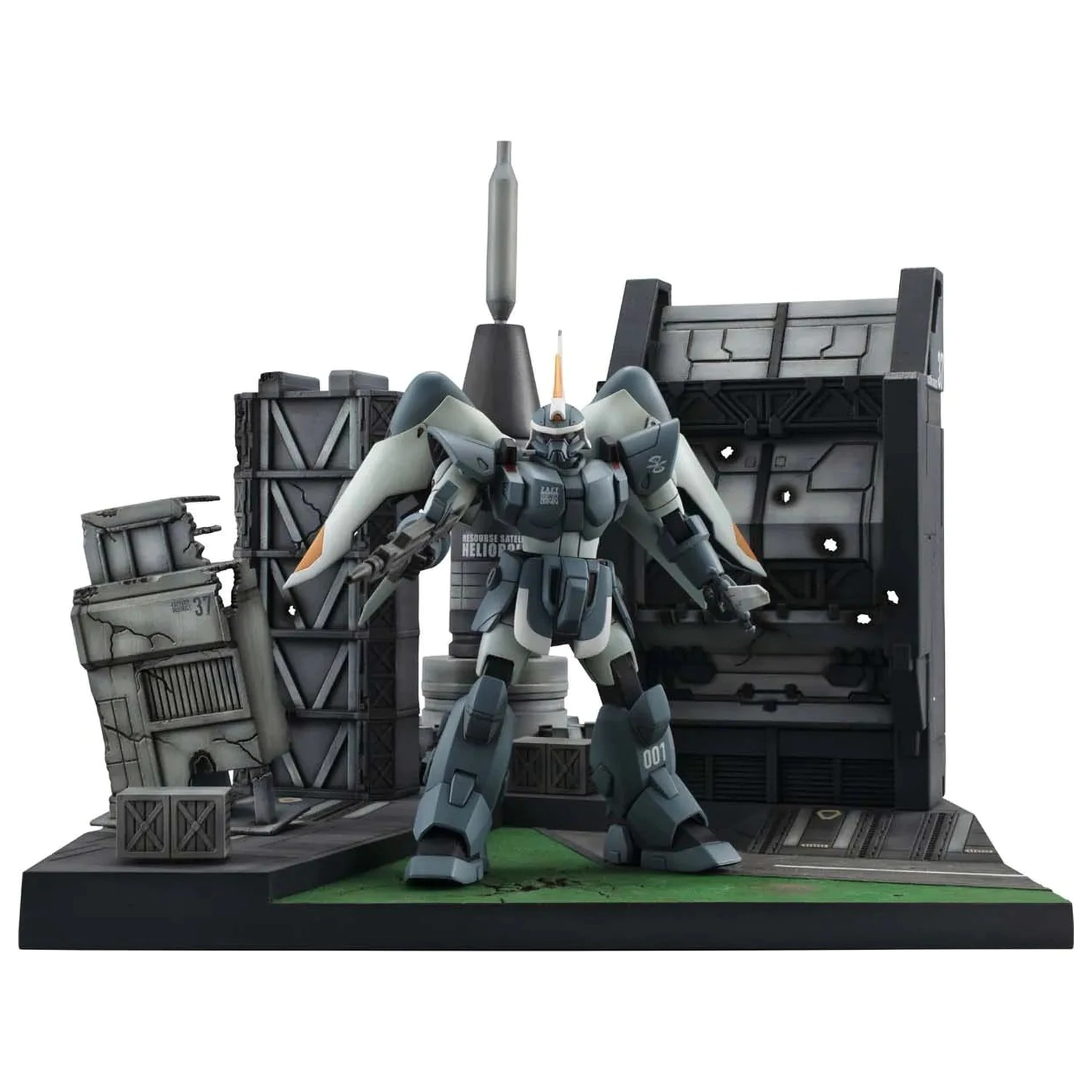 GUNDAM SEED Heliopolis Battle Stage Realistic Model Series 20-25 cm poza produsului