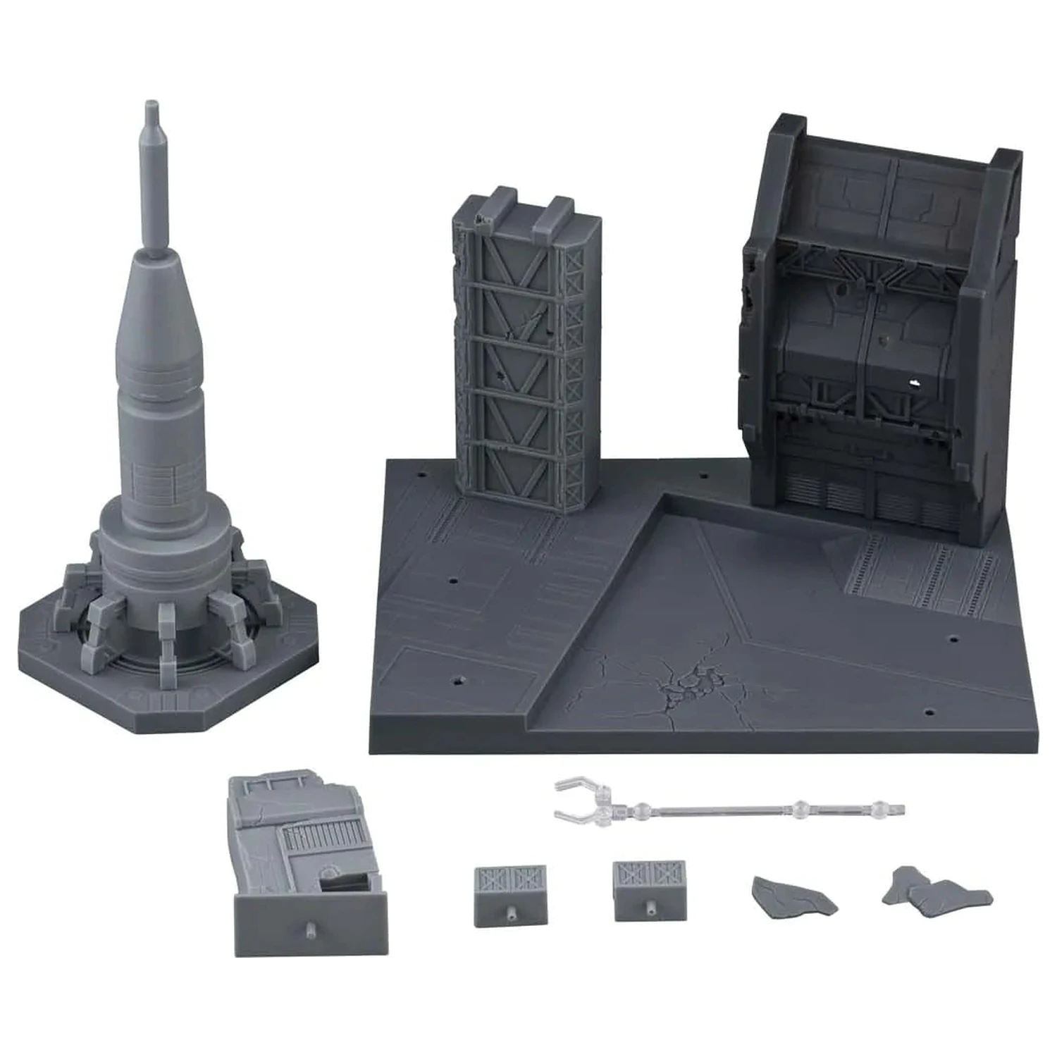 GUNDAM SEED Heliopolis Battle Stage Realistic Model Series 20-25 cm poza produsului