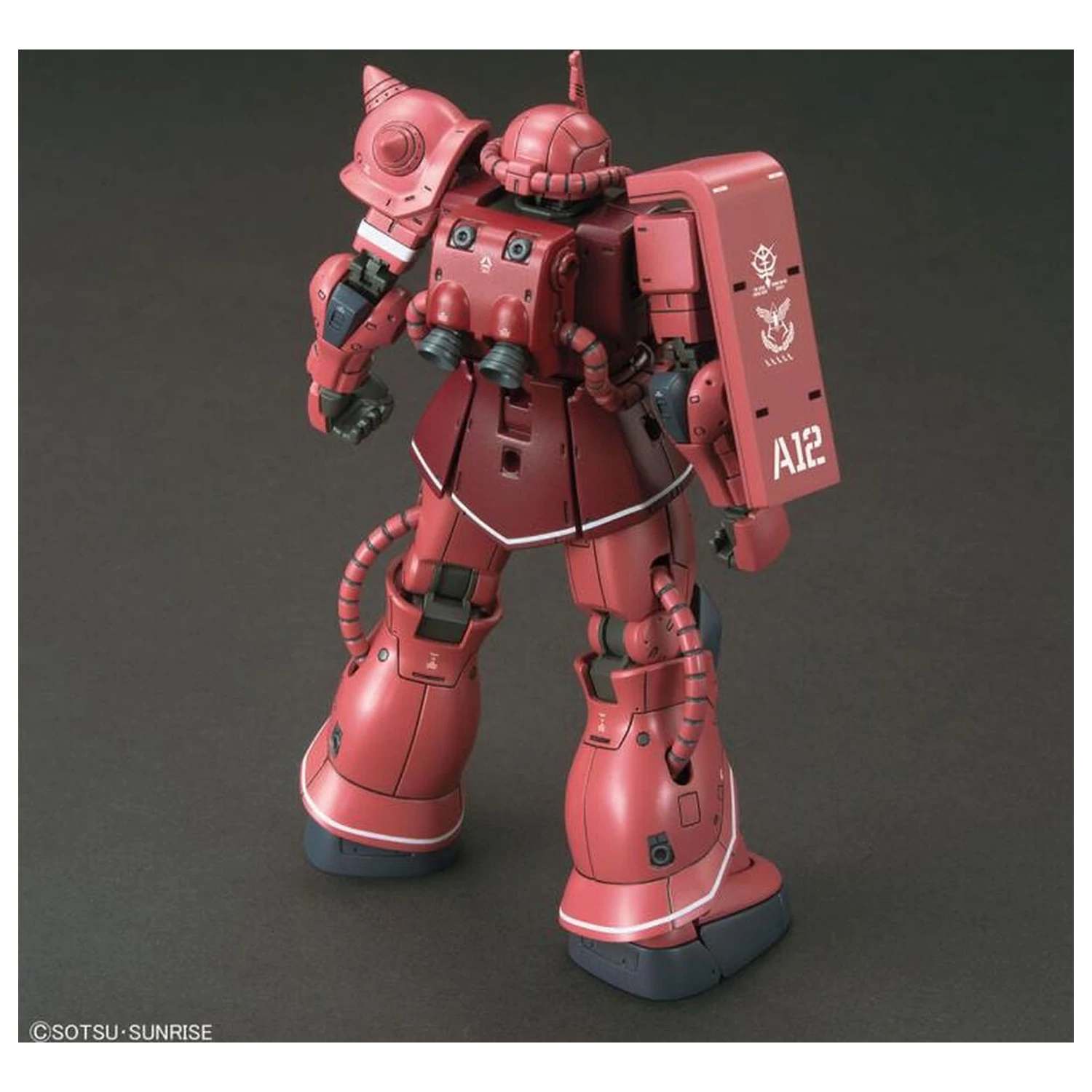 Gundam The Origin MS-06S Zaku II Char Aznable Red Comet Ver. Set de model Maqueta HG 1/144 poza produsului
