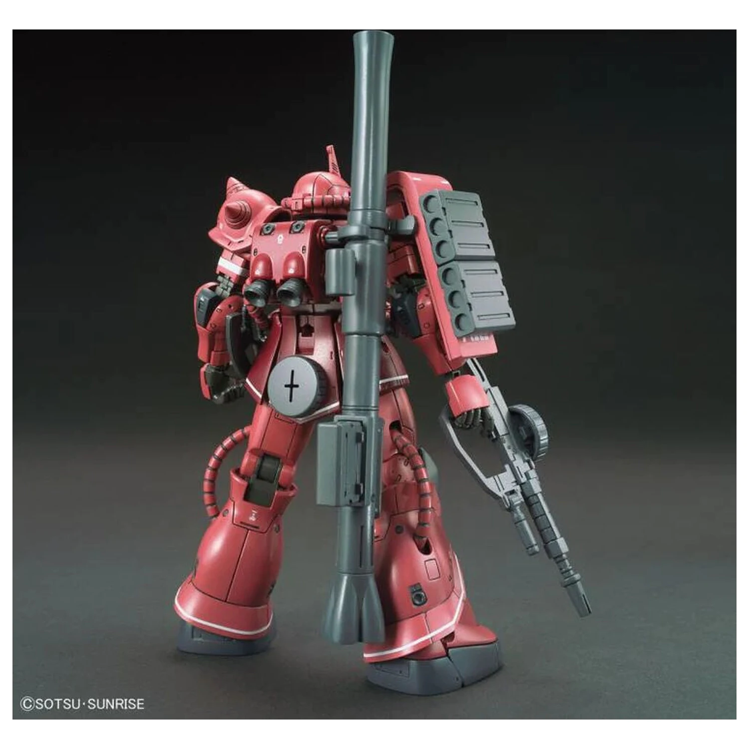 Gundam The Origin MS-06S Zaku II Char Aznable Red Comet Ver. Set de model Maqueta HG 1/144 poza produsului