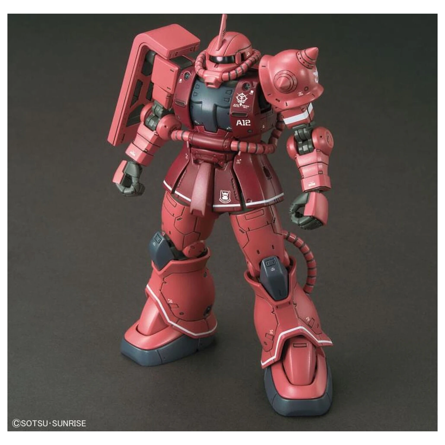Gundam The Origin MS-06S Zaku II Char Aznable Red Comet Ver. Set de model Maqueta HG 1/144 poza produsului