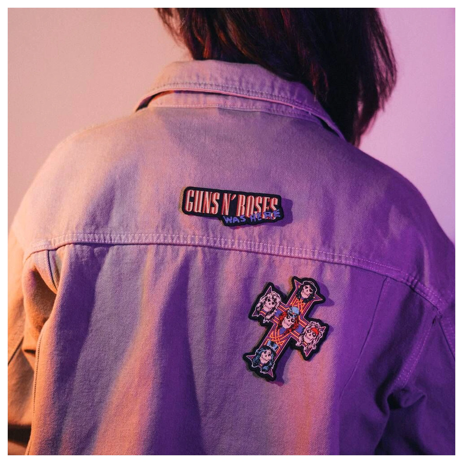 Guns N Roses set de 3 patch-uri poza produsului