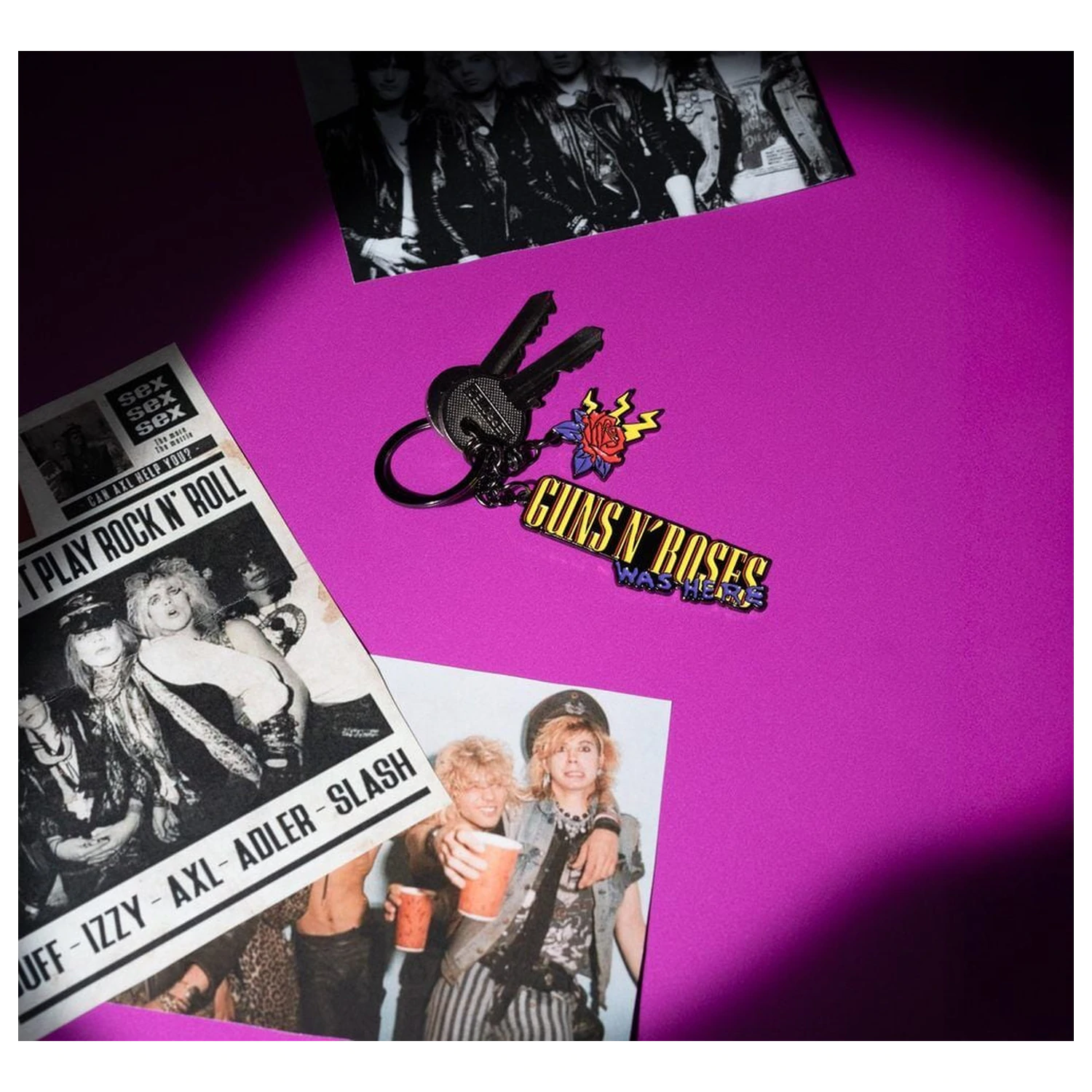 Guns N Roses breloc poza produsului