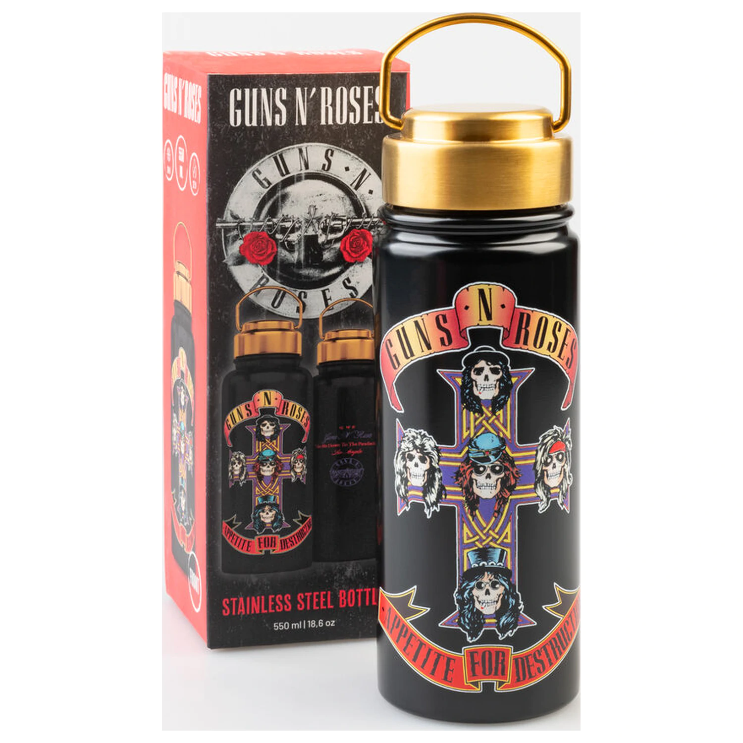 Guns N Roses sticla din otel inoxidabil 500ml poza produsului