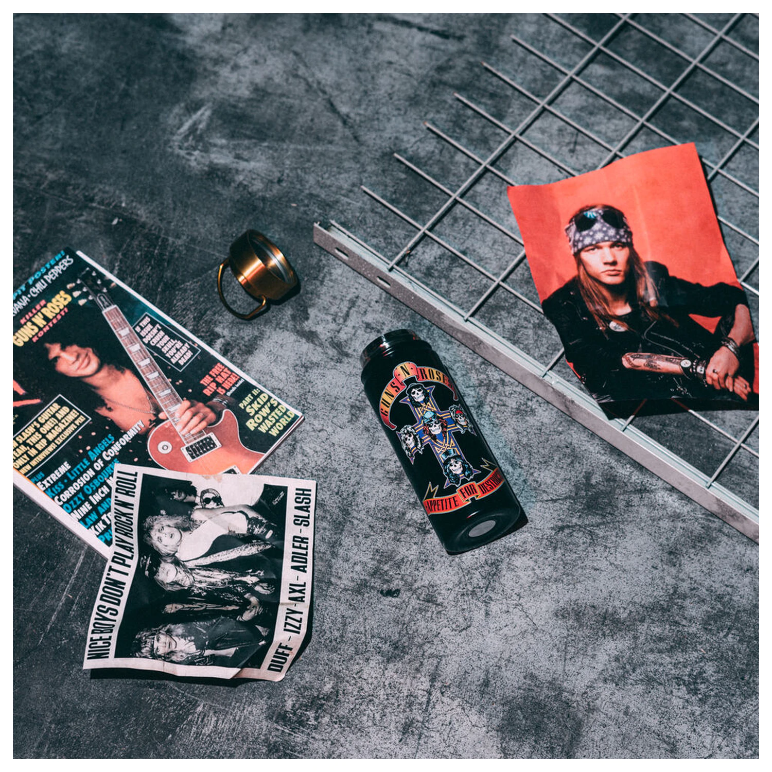 Guns N Roses sticla din otel inoxidabil 500ml poza produsului