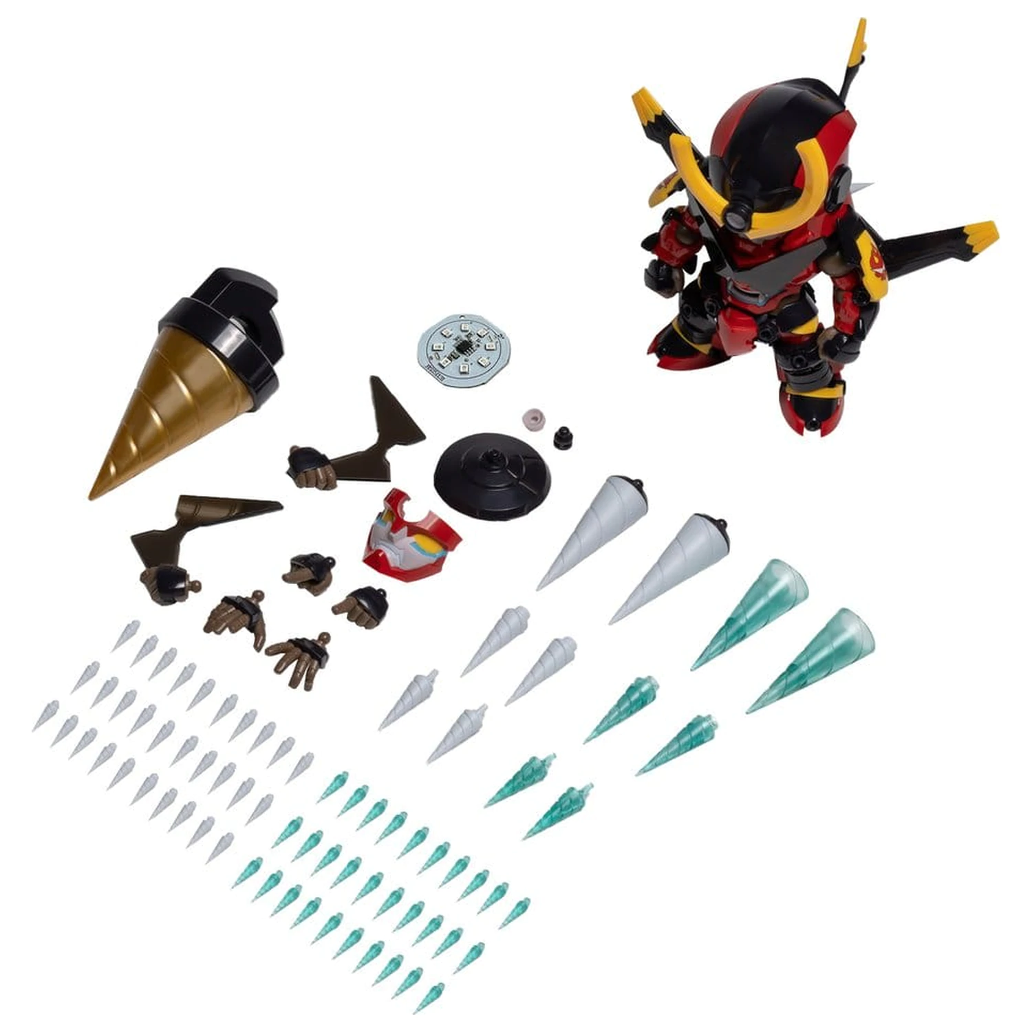 Gurren Lagann Chibi Kit Model Super Articulat stil Chibi 13 cm poza produsului