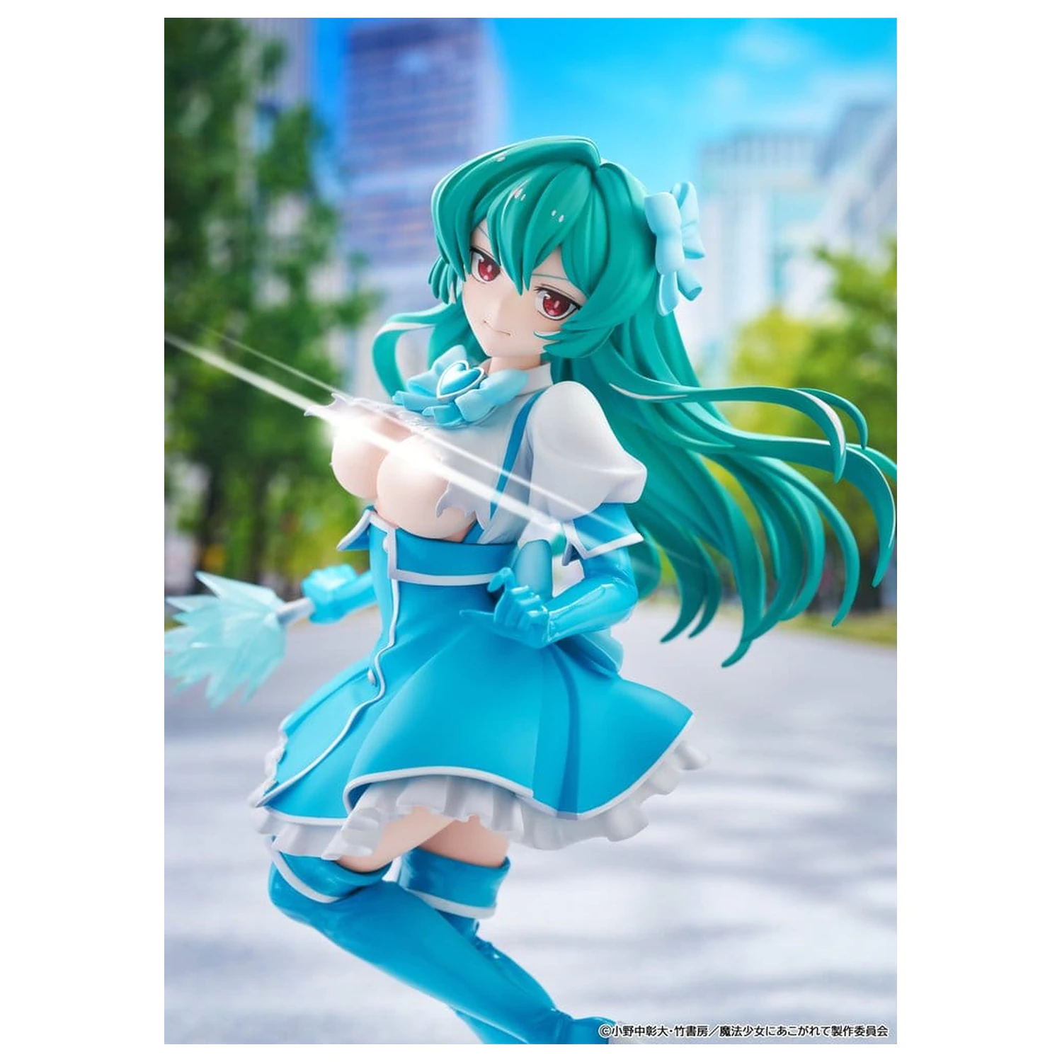 Gushing over Magical Girls figurina PVC Magia Azure 25 cm poza produsului