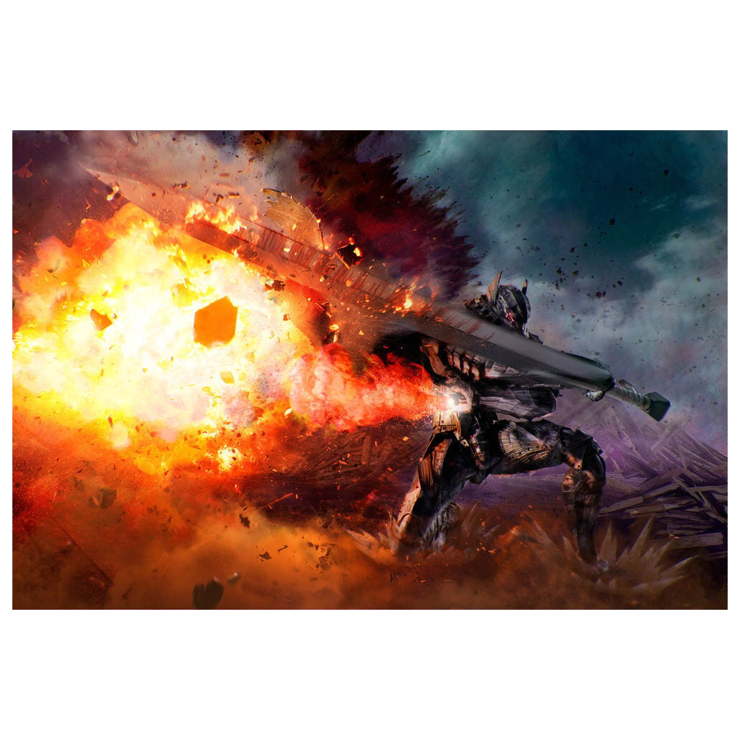 Berserker Armor Heat Passion Battle Guts figurină 16 cm poza produsului