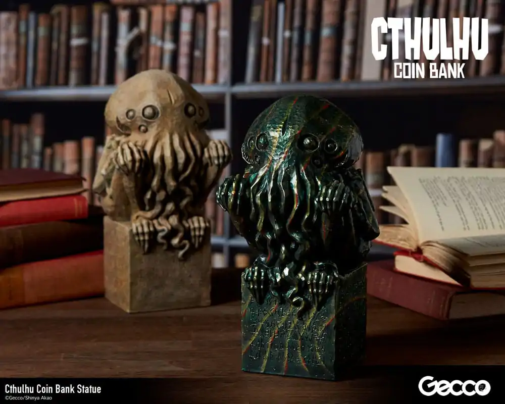 H.P. Lovecraft Cthulhu Mythos Statuie Pușculiță Cthulhu (Culoare Originală) 24 cm poza produsului