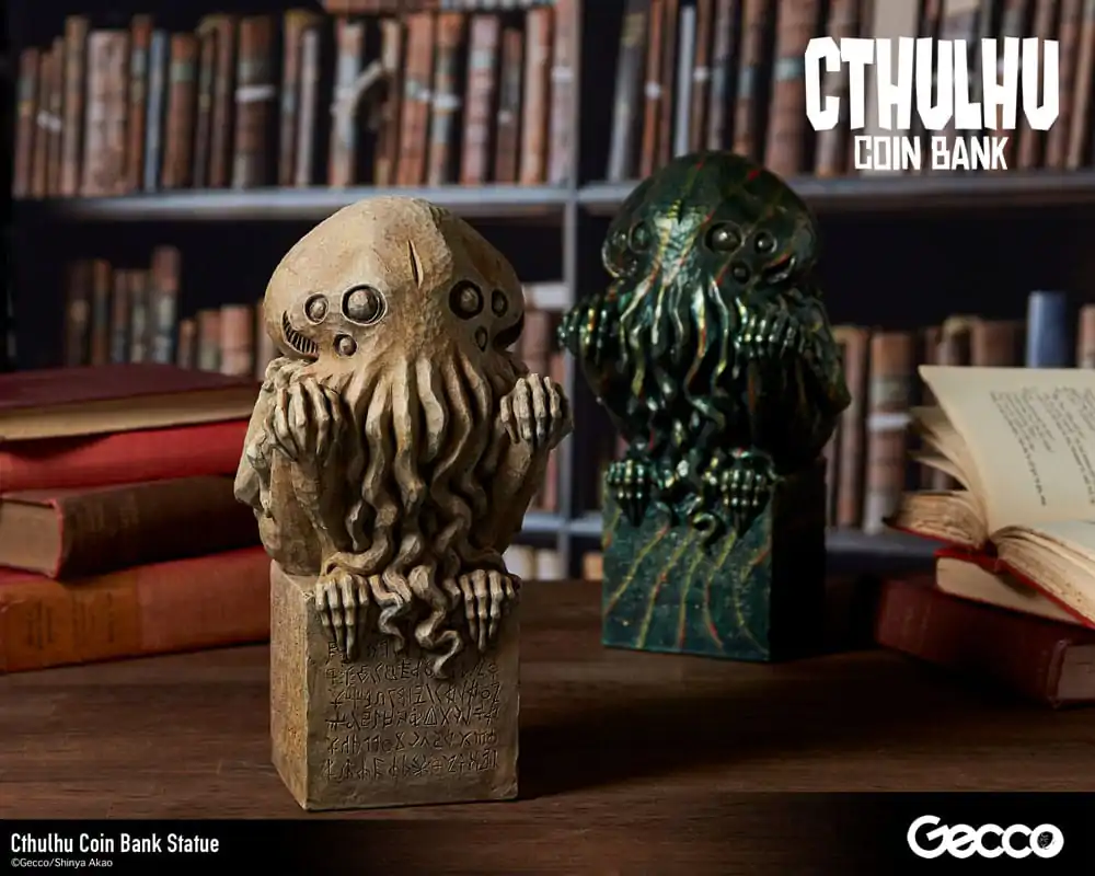 H.P. Lovecraft Cthulhu Mythos Statuie Pușculiță Cthulhu (Culoare Originală) 24 cm poza produsului