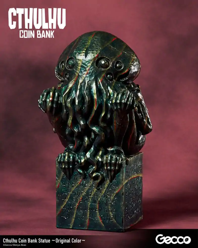 H.P. Lovecraft Cthulhu Mythos Statuie Pușculiță Cthulhu (Culoare Originală) 24 cm poza produsului