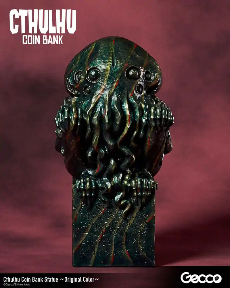 H.P. Lovecraft Cthulhu Mythos Statuie Pușculiță Cthulhu (Culoare Originală) 24 cm poza produsului