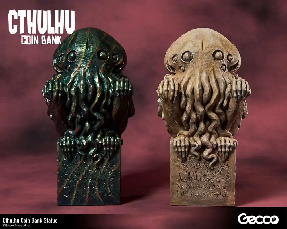 H.P. Lovecraft Cthulhu Mythos Statuie Pușculiță Cthulhu (Culoare Originală) 24 cm poza produsului