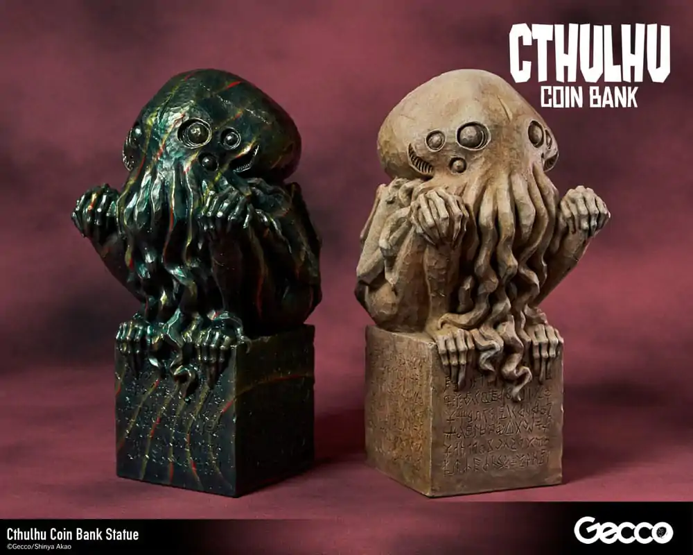 H.P. Lovecraft Cthulhu Mythos Statuie Pușculiță Cthulhu (Culoare Originală) 24 cm poza produsului