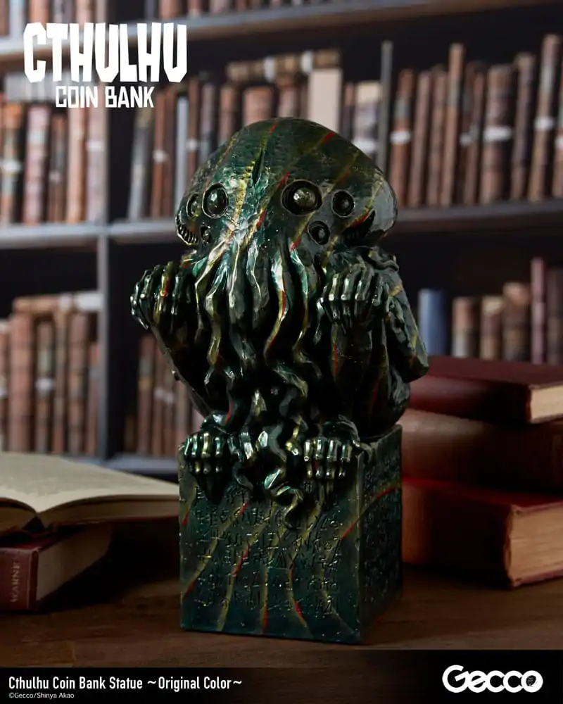 H.P. Lovecraft Cthulhu Mythos Statuie Pușculiță Cthulhu (Culoare Originală) 24 cm poza produsului