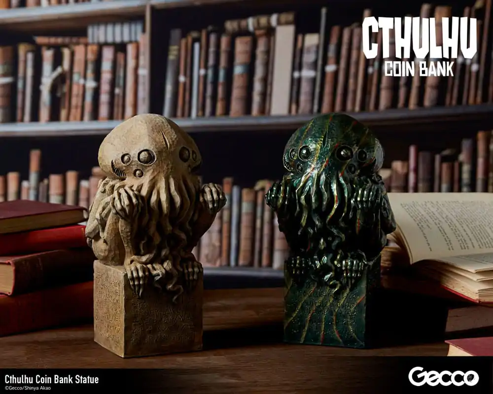 H.P. Lovecraft Cthulhu Mythos Statuie Pușculiță Cthulhu (Culoare Originală) 24 cm poza produsului