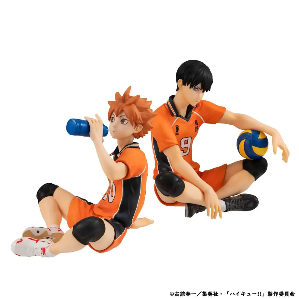 Haikyu!! G.E.M. Series Statuie din PVC Atsumu Shoyo Hinata Second Uniform Ver. Palm Size 9 cm poza produsului
