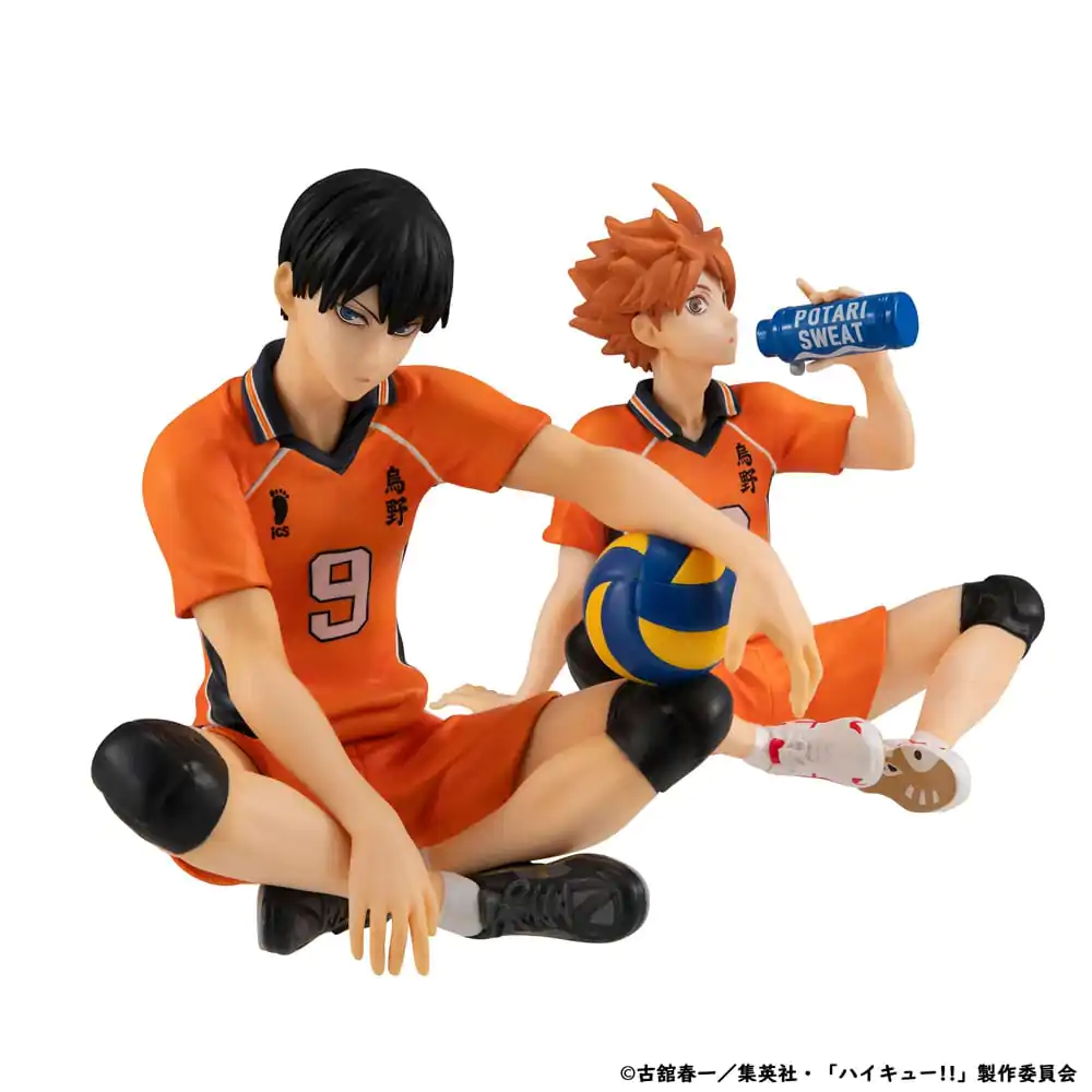 Haikyu!! G.E.M. Series Statuie din PVC Atsumu Shoyo Hinata Second Uniform Ver. Palm Size 9 cm poza produsului