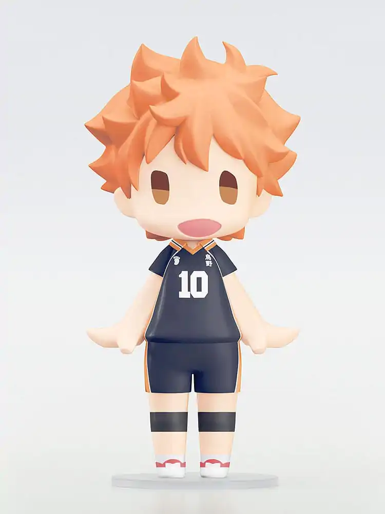 Haikyu!! HELLO! GOOD SMILE Figurina de acțiune Shoyo Hinata 10 cm poza produsului