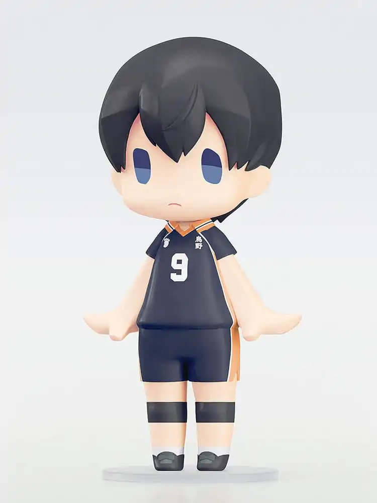 Haikyu!! HELLO! GOOD SMILE Figurina de acțiune Tobio Kageyama 10 cm poza produsului