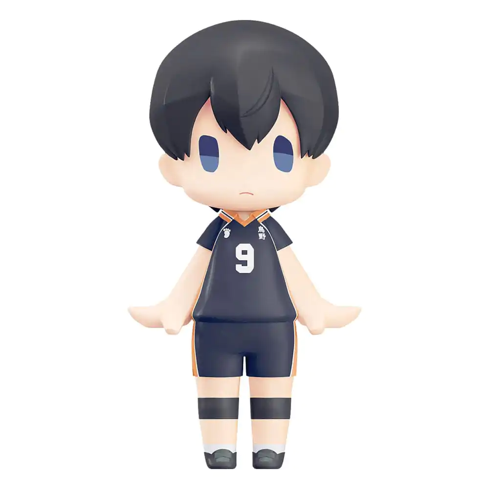 Haikyu!! HELLO! GOOD SMILE Figurina de acțiune Tobio Kageyama 10 cm poza produsului