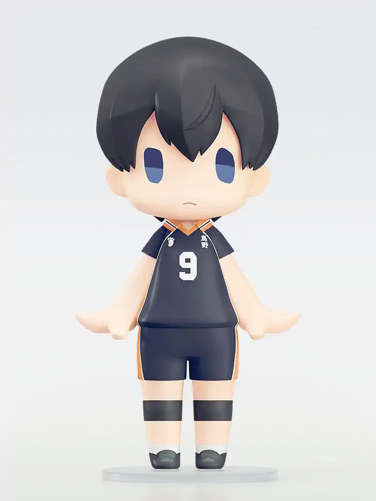 Haikyu!! HELLO! GOOD SMILE Figurina de acțiune Tobio Kageyama 10 cm poza produsului