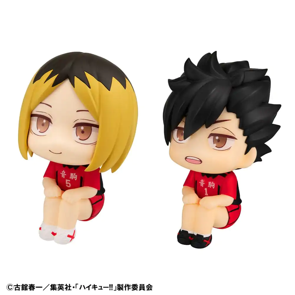 Haikyu!! Look Up Statui PVC Kenma Kozume & Tetsuro Kuroo Uniform Ver. 11 cm (cu cadou) poza produsului