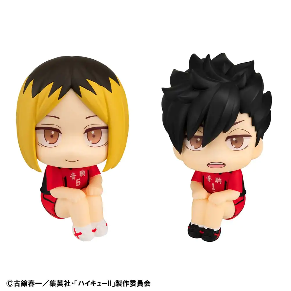 Haikyu!! Look Up Statui PVC Kenma Kozume & Tetsuro Kuroo Uniform Ver. 11 cm (cu cadou) poza produsului