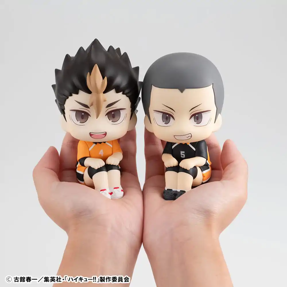 Haikyu!! Look Up statui PVC Yu Nishinoya & Ryunosuke Tanaka Uniform Ver. 11 cm (cu cadou) poza produsului