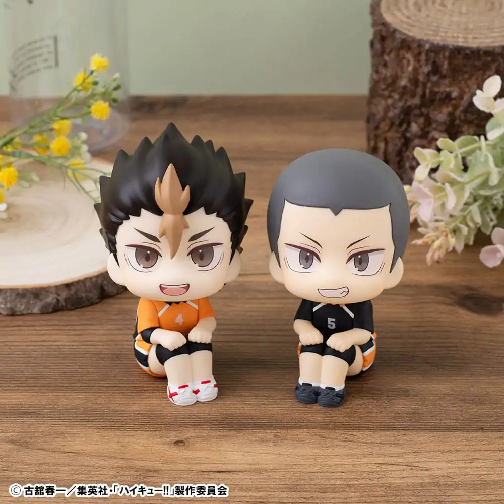 Haikyu!! Look Up statui PVC Yu Nishinoya & Ryunosuke Tanaka Uniform Ver. 11 cm (cu cadou) poza produsului