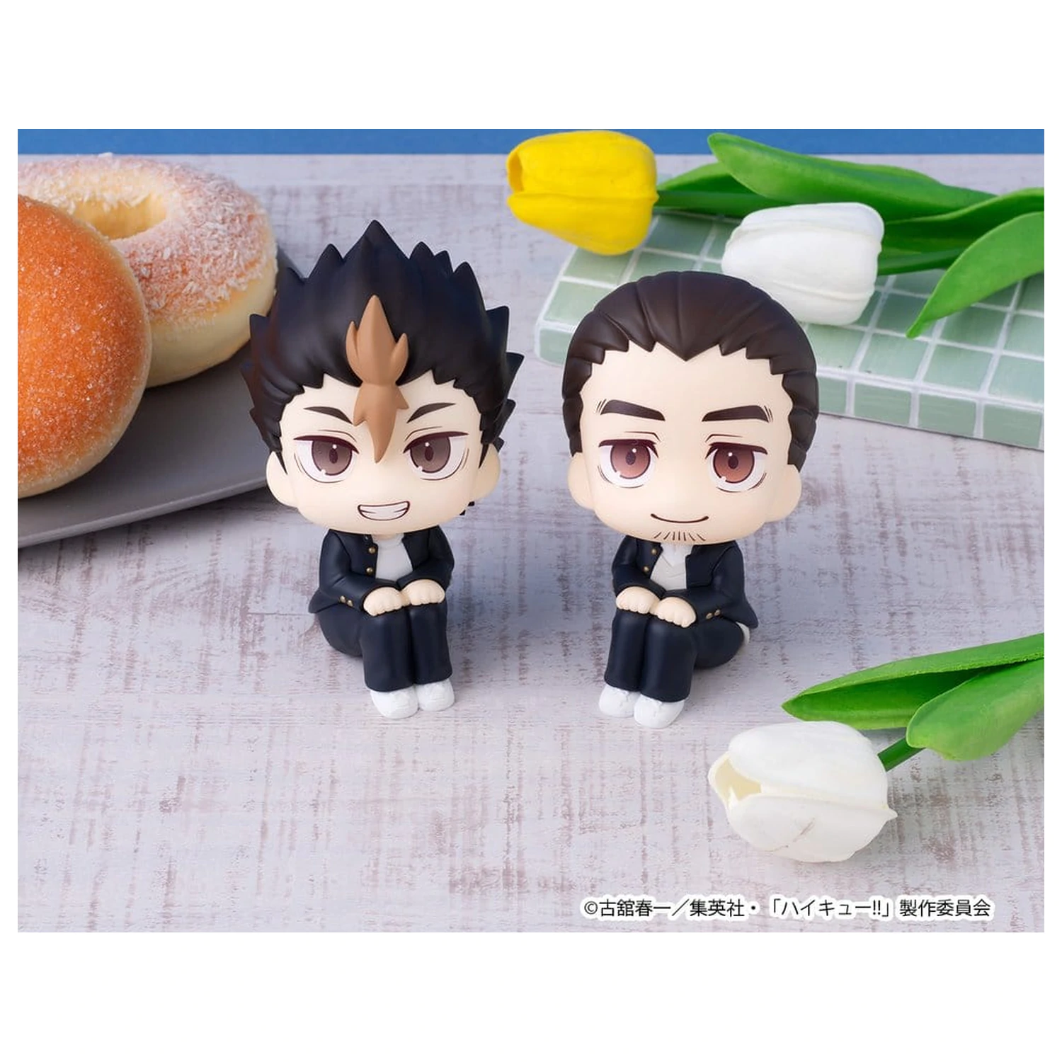 Haikyu!! Look Up Figurine PVC Pachet 2 Yu Nishinoya & Asahi Azumane 11 cm (cu cadou) poza produsului