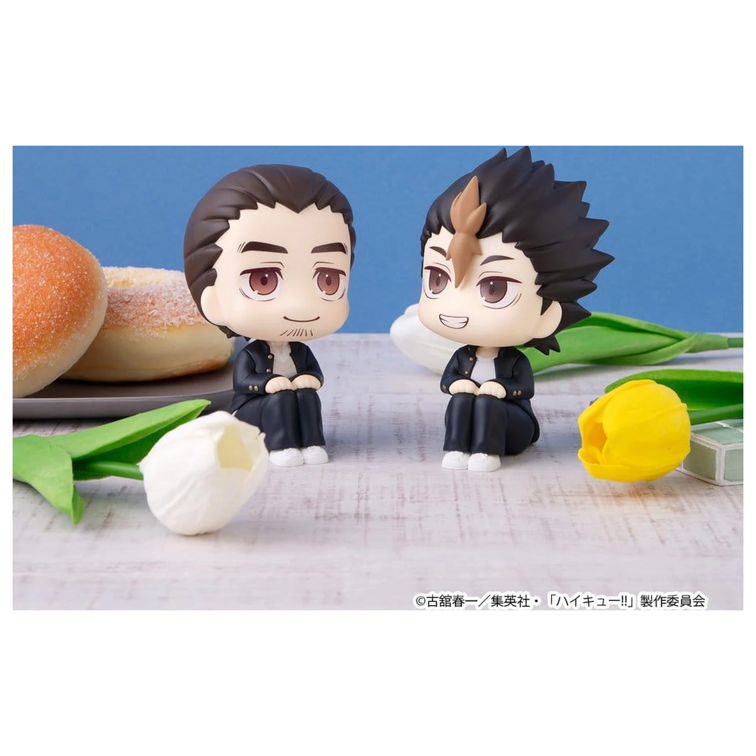 Haikyu!! Look Up Figurine PVC Pachet 2 Yu Nishinoya & Asahi Azumane 11 cm (cu cadou) poza produsului