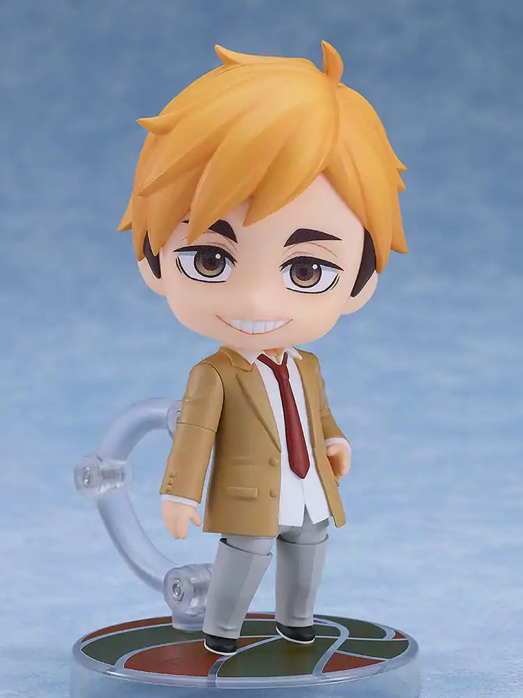 Haikyu!! Figurina de acțiune Nendoroid Atsumu Miya Uniformă școlară Ver. 10 cm poza produsului