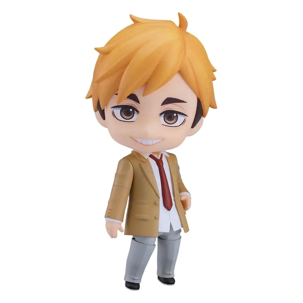 Haikyu!! Figurina de acțiune Nendoroid Atsumu Miya Uniformă școlară Ver. 10 cm poza produsului