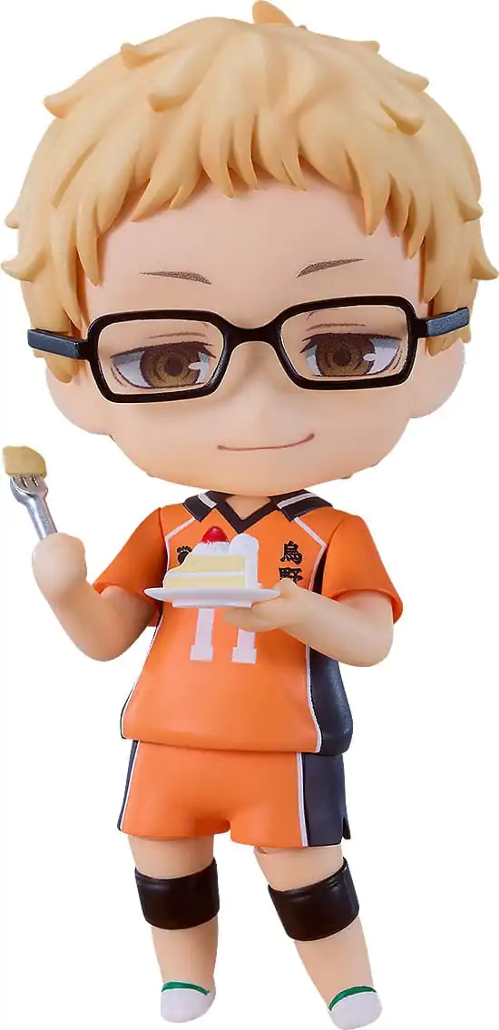 Haikyu!! Nendoroid figura de actiune Kei Tsukishima: The New Karasuno Ver. 10 cm poza produsului
