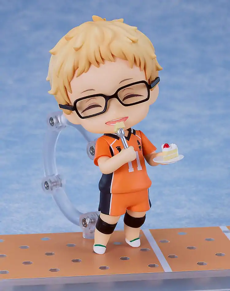 Haikyu!! Nendoroid figura de actiune Kei Tsukishima: The New Karasuno Ver. 10 cm poza produsului