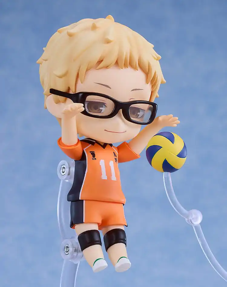 Haikyu!! Nendoroid figura de actiune Kei Tsukishima: The New Karasuno Ver. 10 cm poza produsului