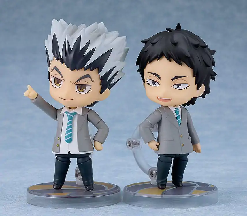 Haikyu!! Figurina de acțiune Nendoroid Keiji Akaashi: Uniformă școlară Ver. 10 cm poza produsului